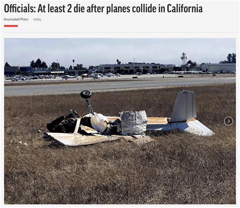 美国两架飞机相撞事件