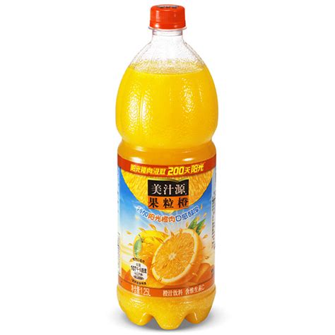 美汁源三重果粒橙