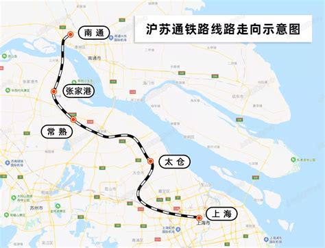 苏通大桥位置地图