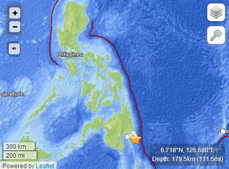 菲律宾南部海域发生地震预测