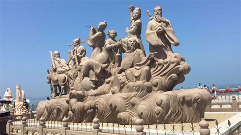 蓬莱八仙雕塑广场