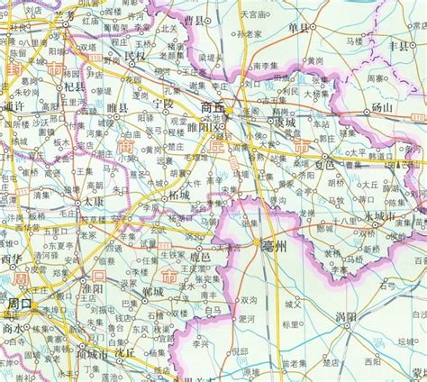 虞城全县老地图