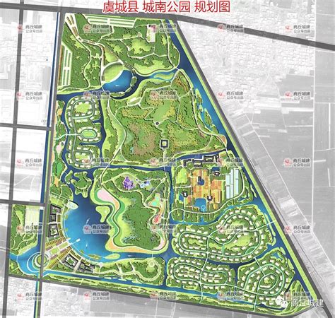 虞城湿地公园规划图
