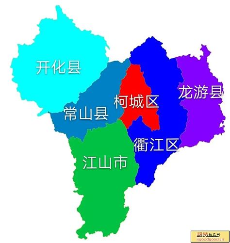衢州市各区县综合排名