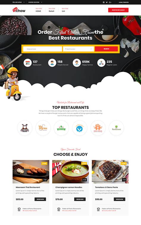 订餐网站设计