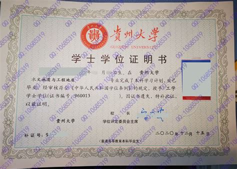 贵州高校学位证
