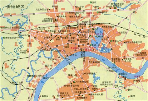 贵港城区地图全图高清
