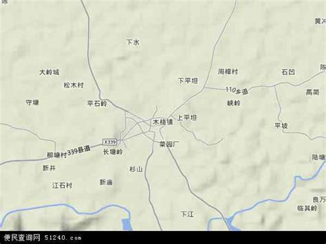 贵港市木格镇所有村地图