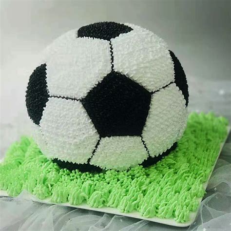 足球主题蛋糕款式