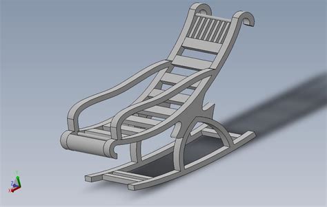 躺椅摇椅制作方法及图纸