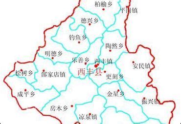 辽宁省铁岭市西丰县地图