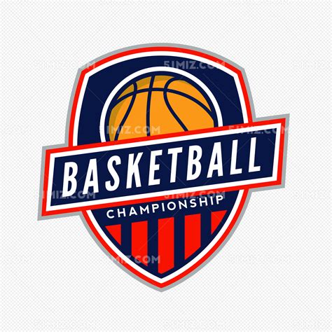 运动图案logo设计篮球