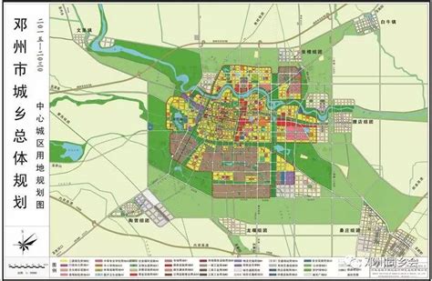 邓州市张楼乡规划图