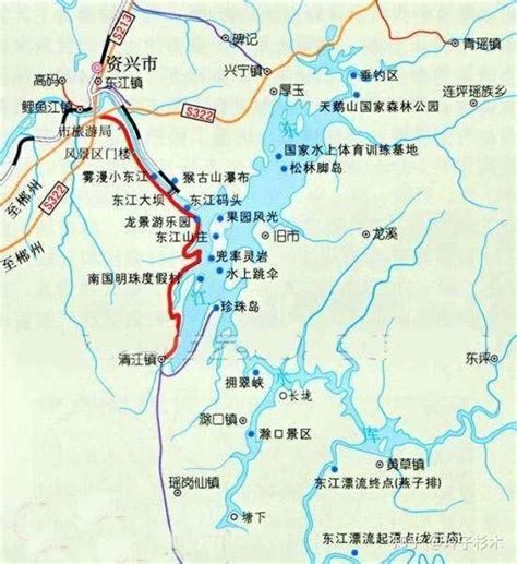 郴州东江湖自助旅游攻略路线图