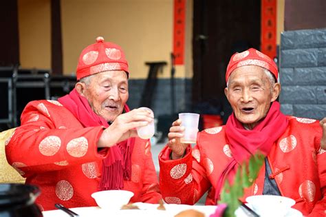 重庆百岁老人欢聚一堂