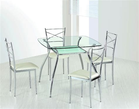 钢化玻璃餐桌椅厂家
