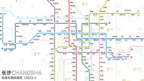 长沙地铁规划图