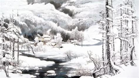 雪落在中国的土地上象征意义