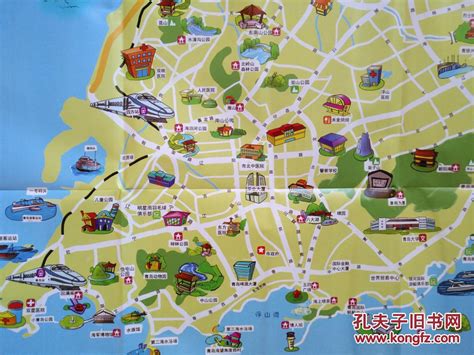 青岛高清旅游地图下载