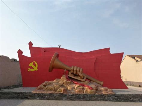 革命老区红色主题雕塑
