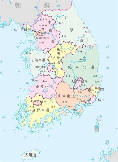 韩国占地面积