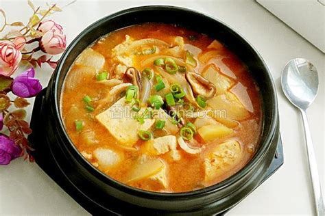 韩国料理大酱汤教程
