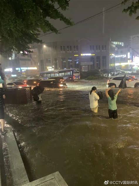 韩国暴雨一名中国公民不幸遇难