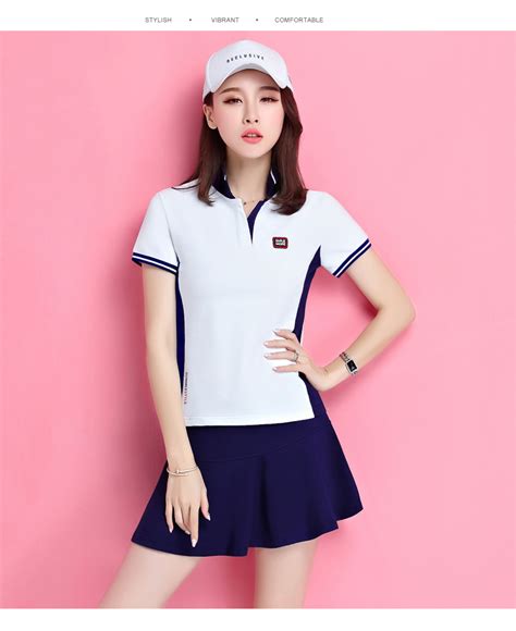 韩国羽毛球服装女款