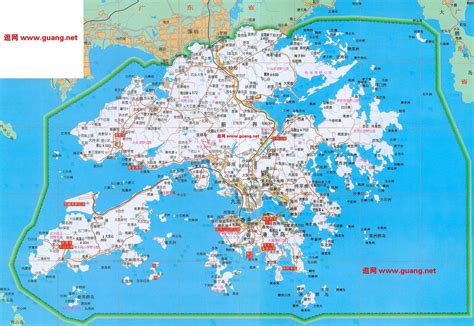 香港地图全图高清版