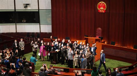 香港新一届区议员就职仪式