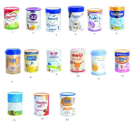 香港检测15款婴儿奶粉