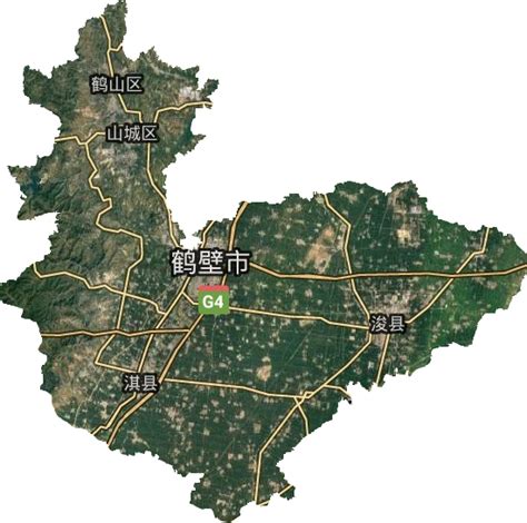 鹤壁淇滨区地图