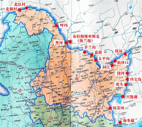 黑龙江在哪里能出国