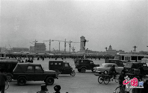1976年天安门广场实景