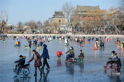 2018北京什刹海冰场