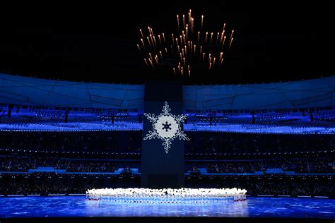 2022北京冬奥会圣火点燃仪式