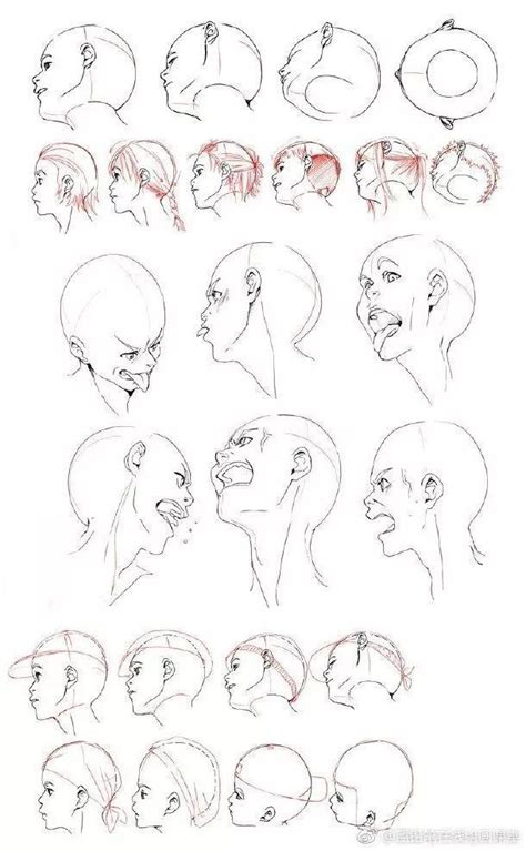 24种人脸画法