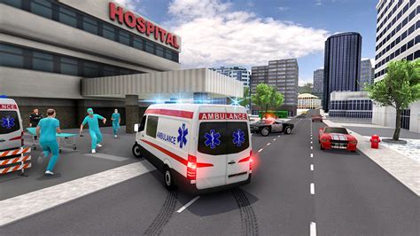 3d救护车模拟驾驶游戏