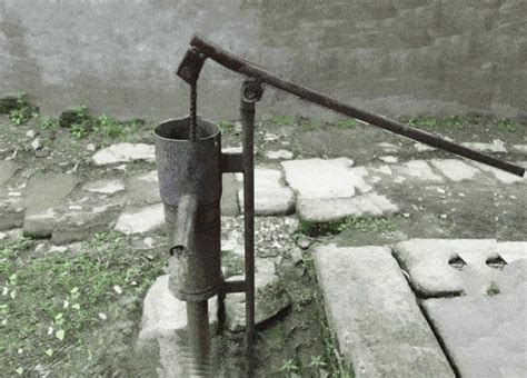60年代老式抽水泵