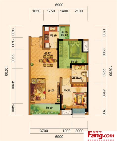 70平方房子设计平面图