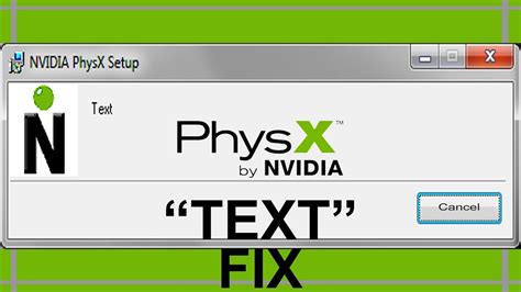 Install PhysX