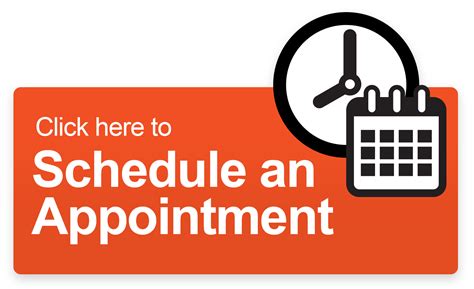 appointment information