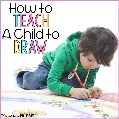 children learn to draw pictures