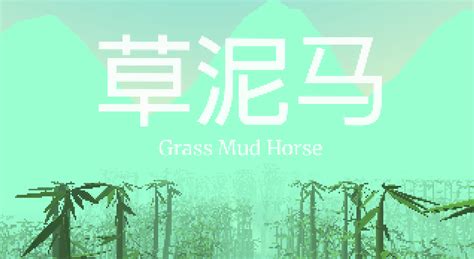grassmudhorse是中国人取的名字吗