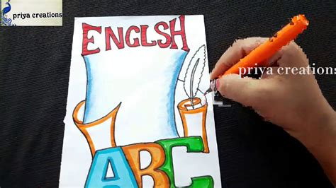 how to draw an english picture