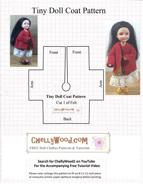 how to make a coat for a doll
