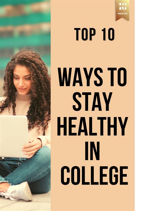 how to stay healthy in college
