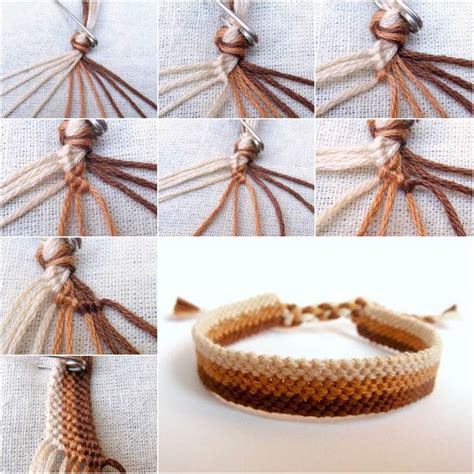 how to weave a bracelet