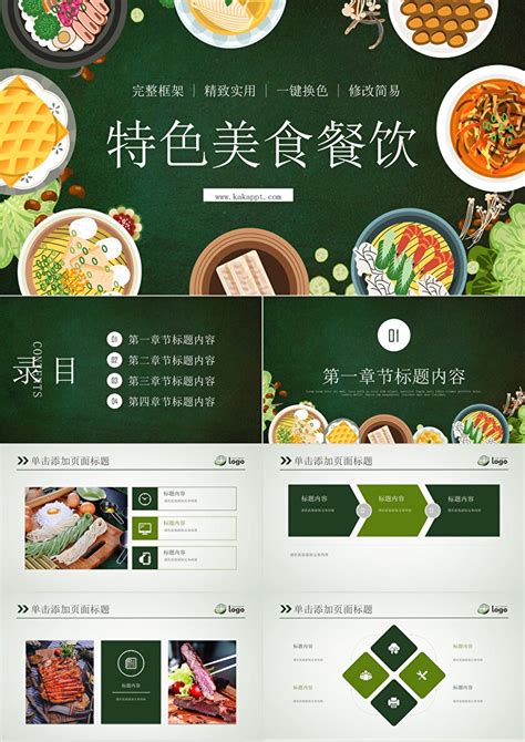 html餐饮模板