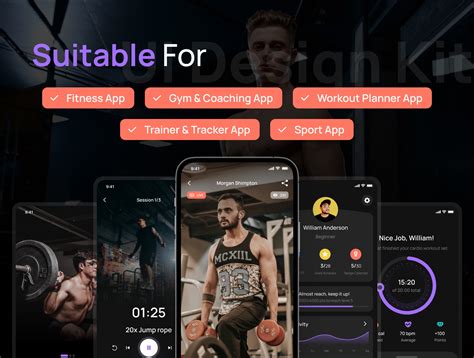 modern fitness app